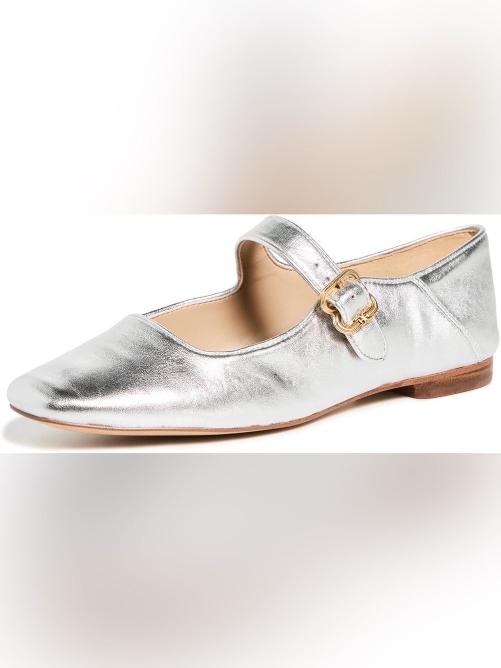 Sam Edelman silver leather Mary Jane’s - Picture 3 of 11